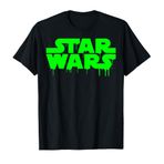 Star Wars Neon Green Ooze Dripping From Classic Logo T-Shirt T-Shirt