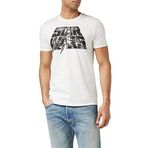 Star Wars RDMTS078 Retro Logolu Beyaz Erkek T-Shirt
