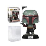 Star Wars: The Mandalorian - Boba Fett Funko Pop (Uyumlu Plastik Pop Kutusu Koruyucu Kılıf ile birlikte)