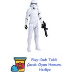 Star Wars Titan Hero Serisi Stormtrooper 30 Cm'lik Aksiyon Figürü + Play-Doh Oyun Hamuru