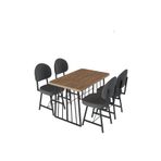 Star Yemek Masası 4 Stil Sandalyeli Takım 1265