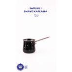 Star Yıldız Desenli Emaye Cezve (Tüm Ocaklarda Kullanılabilir)