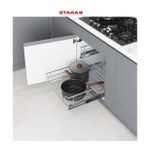 Starax 2010 Bağımsız Teleskopik Raylı 50 cm Fr Çekmece Sepeti