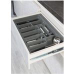 Starax 2283 Gri 34x49cm Plastik Kaşıklık