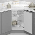 Starax 3031 4/4 60 cm Krom Döner Sepet Takımı