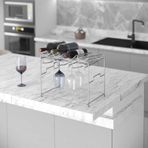 Starax 4055-C Kadeh Askılı Şişelik Krom