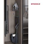 Starax Antrasit Ütü Askısı S-6619-A 1 Adet Kolay Montajlı Ütü Masası Askı Aparatı