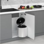 Starax Çöp Kovası Krom S-2251 - Çok Renkli