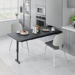 Starax S-2147-A Antrasit 80 cm Ayaklı Katlanır Masa Mekanizması