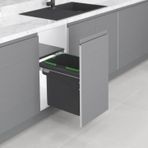 Starax S-2300-A Kapağa Monte 35 lt Antrasit 400 mm Çöp Kovası