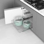 Starax S-2334-C 50 cm Bağımsız Çift Açılım Gizli Raylı Çekmece