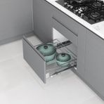 Starax S-2341 35 cm Kapağa Monte Çift Açılım Gizli Raylı Çekmece