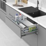 Starax S-2752 Star Alüminyum Evye Altı 90'lık Çekmece