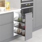 Starax S-2796-A Antrasit Yandan Gizli Raylı Ünite