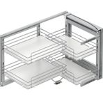 Starax S-3073-C Krom 50 cm Sol Kapağa Monte Körköşe Mekanizması