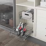 Starax S-6123-C Gizli Raylı Krom Çekmece ve Ayakkabılık Ünitesi