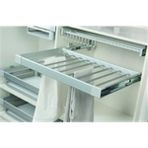 Starax S-6201-G 40 cm Alüminyum Yandan Raylı Pantolonluk
