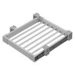 Starax S-6202-G 45 cm Alüminyum Yandan Raylı Frenli Pantolonluk