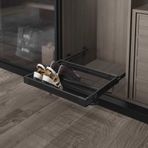 Starax S-6262-G Gri 700 mm Teleskopik Raylı Alüminyum Ayakkabılık