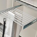 Starax S-6303-G 50 cm Yan Bağlantılı Plastik Kapaklı Teleskopik Raylı Pantolonluk