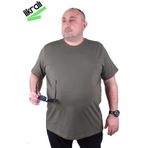 Starbattal 11160 Haki Büyük Beden Erkek T-shirt