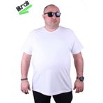 Starbattal 11170 Beyaz Büyük Beden Erkek T-shirt