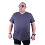 Starbattal 11170 Füme Büyük Beden Erkek T-shirt