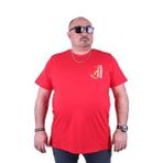 Starbattal 23101 Kırmızı Büyük Beden Erkek T-shirt