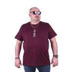 Starbattal 23102 Mürdüm Büyük Beden Erkek T-shirt