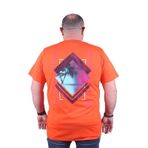 Starbattal 23103 Turuncu Büyük Beden Erkek T-shirt