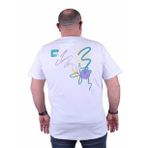 Starbattal 23108 Beyaz Büyük Beden Erkek T-shirt