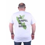 Starbattal 23109 Beyaz Büyük Beden Erkek T-shirt