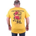 Starbattal 23111 Sarı Büyük Beden Erkek T-shirt