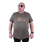 Starbattal 23112 Haki Büyük Beden Erkek T-shirt