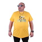Starbattal 23120 Sarı Büyük Beden Erkek T-shirt