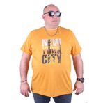 Starbattal 23125 Hardal Büyük Beden Erkek T-shirt