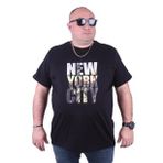 Starbattal 23125 Siyah Büyük Beden Erkek T-shirt
