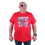 Starbattal 23129 Kırmızı Büyük Beden Erkek T-shirt