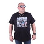 Starbattal 23129 Siyah Büyük Beden Erkek T-shirt