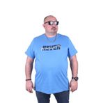Starbattal 23135 Büyük Beden Mavi Erkek T-shirt