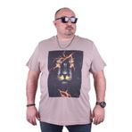 Starbattal 23138 Büyük Beden Toprak Erkek T-shirt