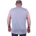 Starbattal 23142 Gri Melanj Büyük Beden Erkek T-shirt