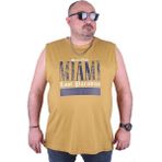Starbattal 23143 Hardal Büyük Beden Erkek T-shirt