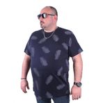 Starbattal 23149 Lacivert Büyük Beden Erkek T-shirt