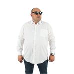 Starbattal 23354 Beyaz Büyük Beden Erkek Gömlek