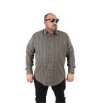 Starbattal 23358 Haki Büyük Beden Erkek Gömlek