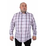 Starbattal 23371 Lacivert Büyük Beden Erkek Gömlek