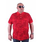 Starbattal 23410 Kırmızı Büyük Beden Erkek T-shirt