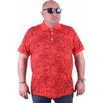 Starbattal 23410 Nar Çiçeği Büyük Beden Erkek T-shirt