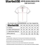 Starbattal 23414 Mavi Büyük Beden Erkek T-shirt